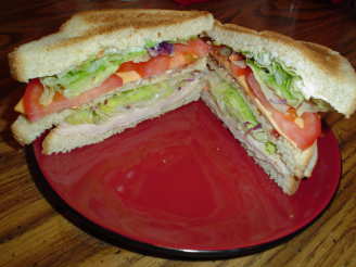 Victory's Triple Decker Club Sandwich