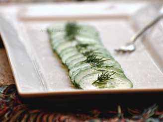 A Very Easy Cucumber and Fresh Dill Salad