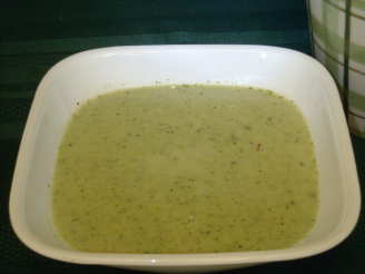 South Beach Cream of Broccoli Soup