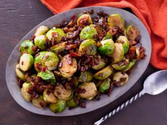 Maple Brussels Sprouts With Bacon