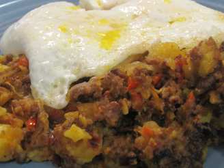 Chorizo Hash With Peppers and Paprika