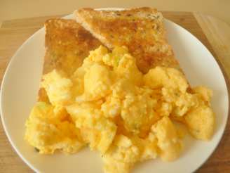 Buttery Microwave Scrambled Eggs for Two