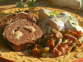 Sicilian Meat Roll - Light Meatloaf