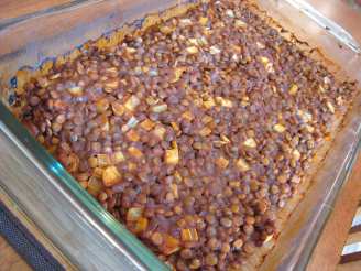 Barbecue Baked Lentils