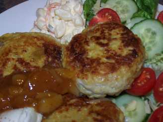 Chicken and Chickpea Patties