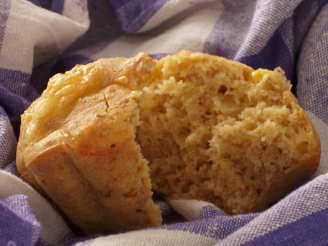 Cheese and Herb Corn Muffins