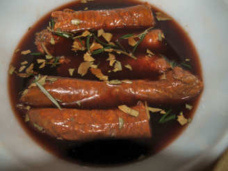 Tapas Style Spanish  Rioja Marinated Chorizo Sausage