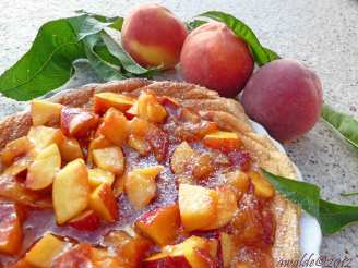 Peach Omelette Souffle