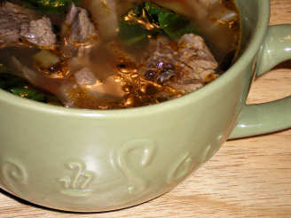 Dilled Vegetable-Beef Soup