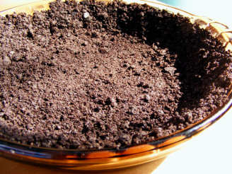 Yummy Chocolate or Gingersnap Cookie Crumb Pie Crust
