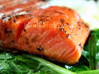 Pan Seared Herbed Salmon