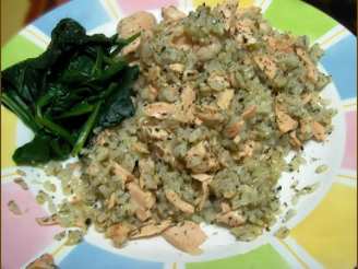 Smooth Salmon Risotto