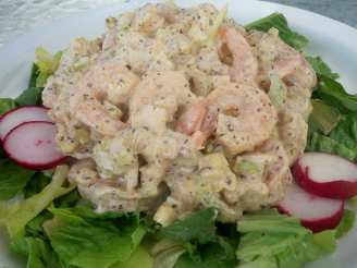 Creamy Old Bay Shrimp Salad