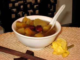 Traditional Chinese Sweet Potato & Ginger Dessert Soup