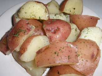 Parslied New Potatoes (Microwave)