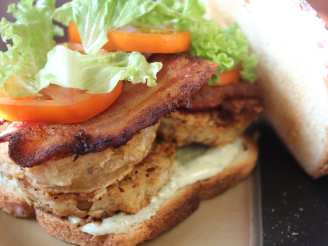 Fried Green Tomato BLT With Basil Mayo