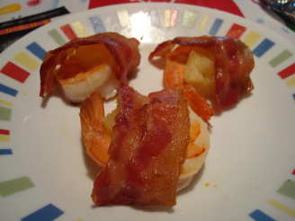 Bacon-Wrapped Pineapple Shrimp