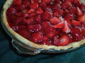 Kittencal's Strawberry-Glazed Pie