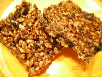 Chocolate Oreo Rice Krispies Squares (Microwave)