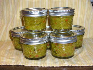 Sweet and Snappy Zucchini Relish - Small Batch