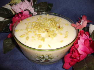 Egyptian Milk Pudding (Mihallabiya)