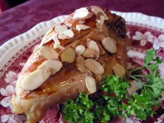 Honey-Glazed Chicken Breasts With Rosemary and Toasted Almonds