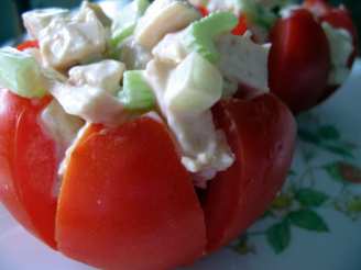 Chicken Salad Stuffed Tomatoes