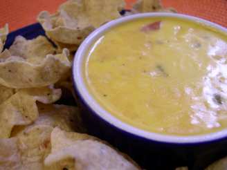 Australian Lager and Spicy Cheese Dip