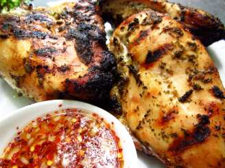 Thai-Style Grilled Chicken W/ Spicy Sweet and Sour Dipping Sauce