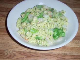 Shrimp and Broccoli With Rotini