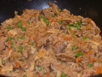 Fried Brown Rice