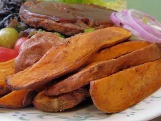 Cajun Spiced Sweet Potato Wedges