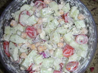 Creamy Chickpea Salad