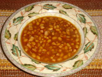 Baked Beans for Saturday's Supper