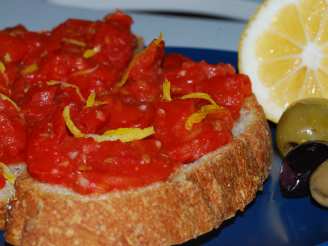 Spanish Tomato and Garlic Bread