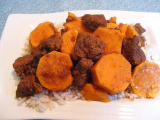 Beef Tagine With Sweet Potatoes