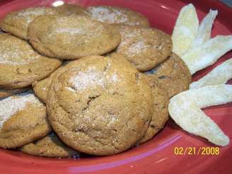 Triple X Ginger Cookies