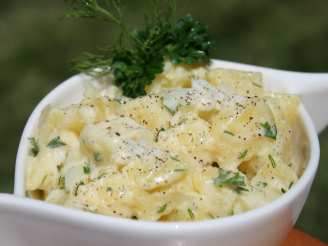 Garlicky Olive Oil Potato Salad