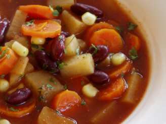 Kidney Bean-Vegetable Soup
