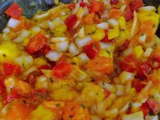 Exotic Ya' Make a Jamaica Jerk Shrimp With Mango Papaya Salsa