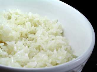 Simple Microwave Cooked Rice.