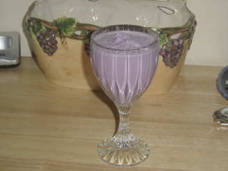 Purple Cow Grape Milkshake
