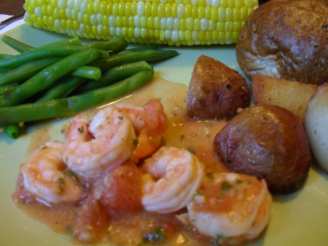 Skillet Shrimp and Tomatoes