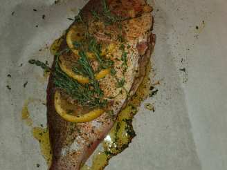 Crab-Stuffed Red Snapper