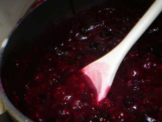 Thick Blueberry Sauce