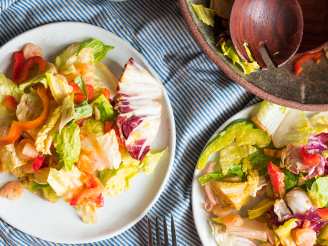 Easy Shrimp and Dijon Vinnaigrette Salad