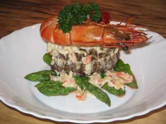 Crab and Blue Cheese Steak Topper