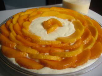 Chilled Mango Cheesecake