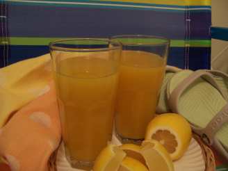 Easy Peach Lemonade