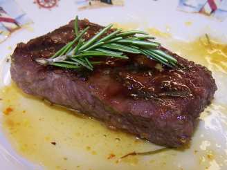 Saucy Strip Steak